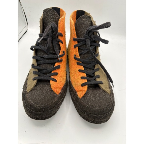 Converse 162953C Chuck 70 HI Gray Orange Black J.W. Anderson 9 M W 11 - Picture 7 of 10